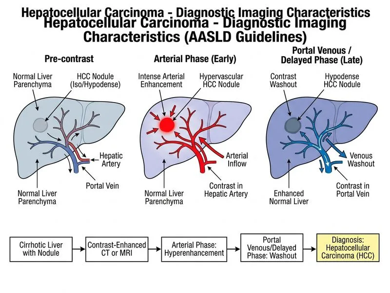 Hepatocellular Carcinoma diagram
