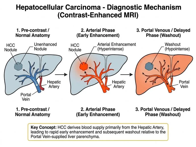 Hepatocellular Carcinoma diagram