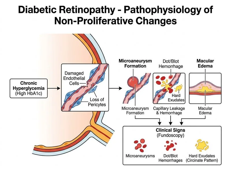 Diabetic Retinopathy diagram