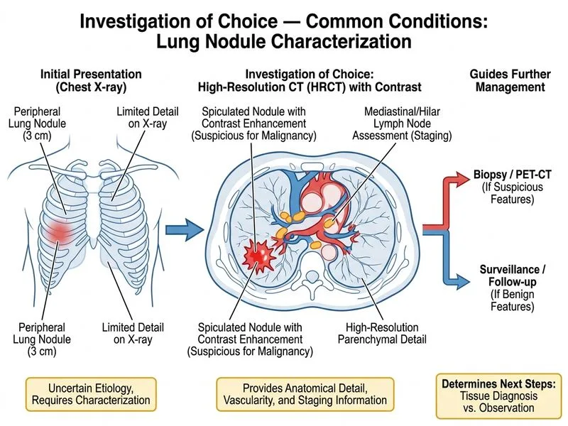 Investigation of Choice — Common Conditions diagram
