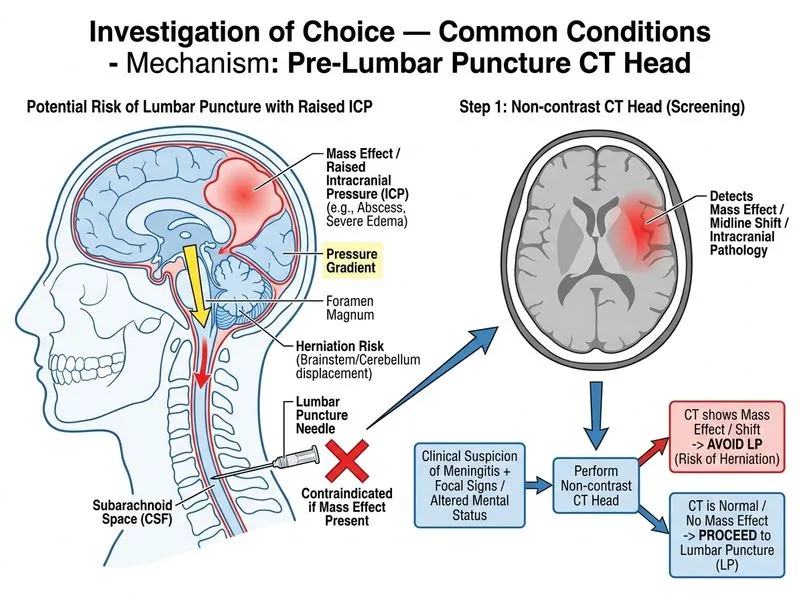 Investigation of Choice — Common Conditions diagram