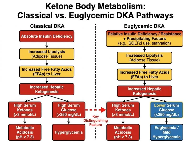 Ketone Body Metabolism diagram