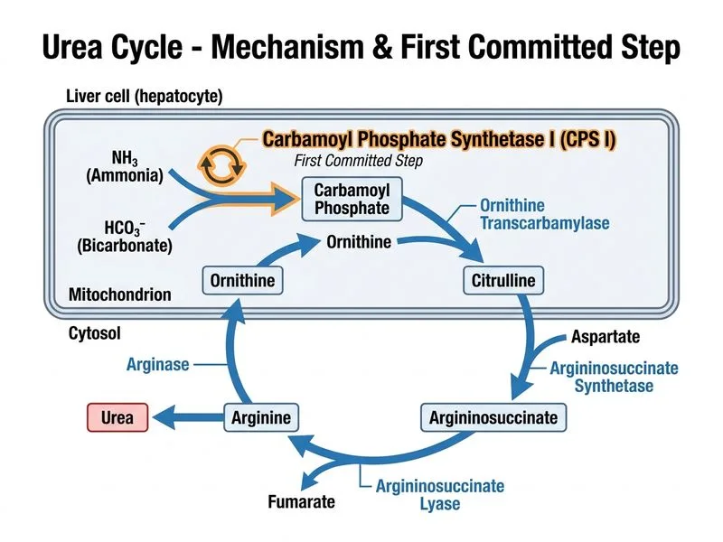 Urea Cycle diagram