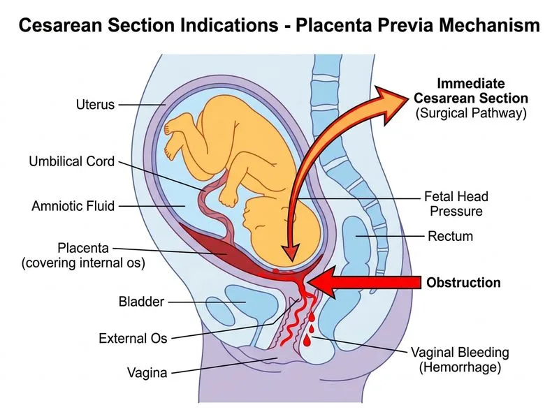 Cesarean Section Indications diagram