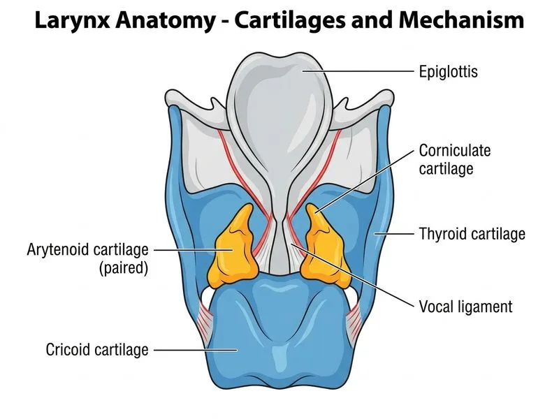 Larynx Anatomy diagram