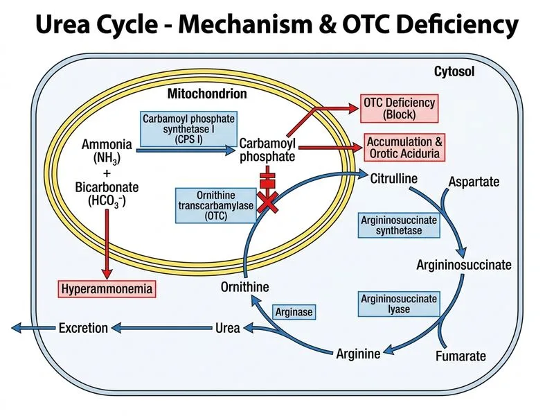 Urea Cycle diagram