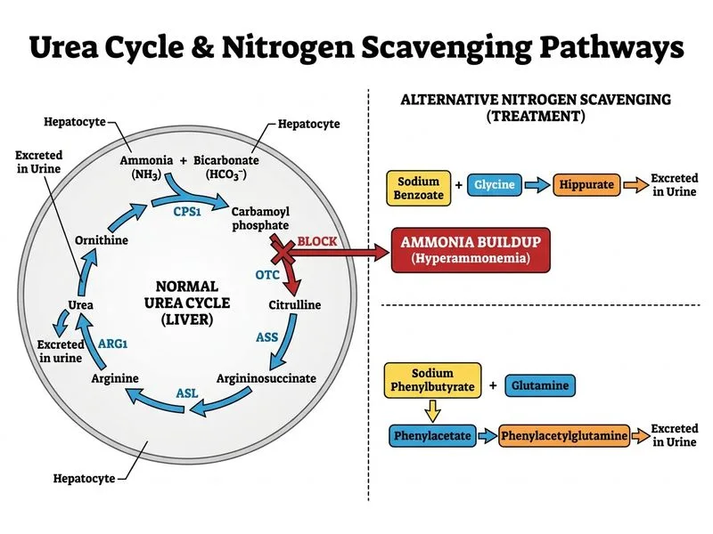 Urea Cycle diagram