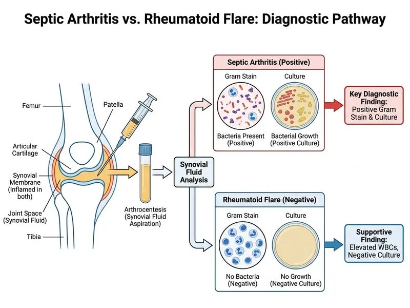 Septic Arthritis diagram