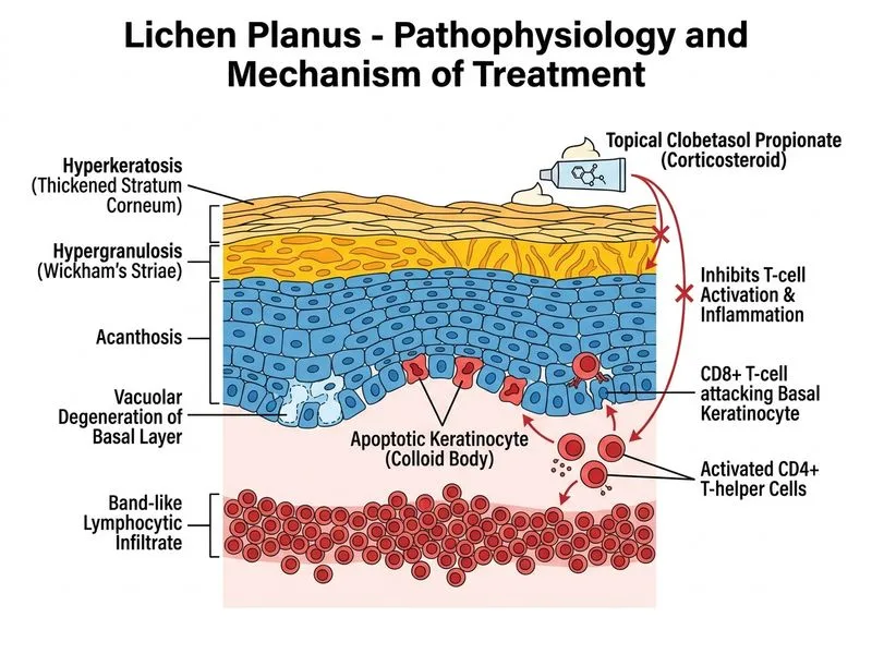 Lichen Planus diagram