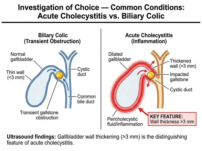 Investigation of Choice — Common Conditions diagram