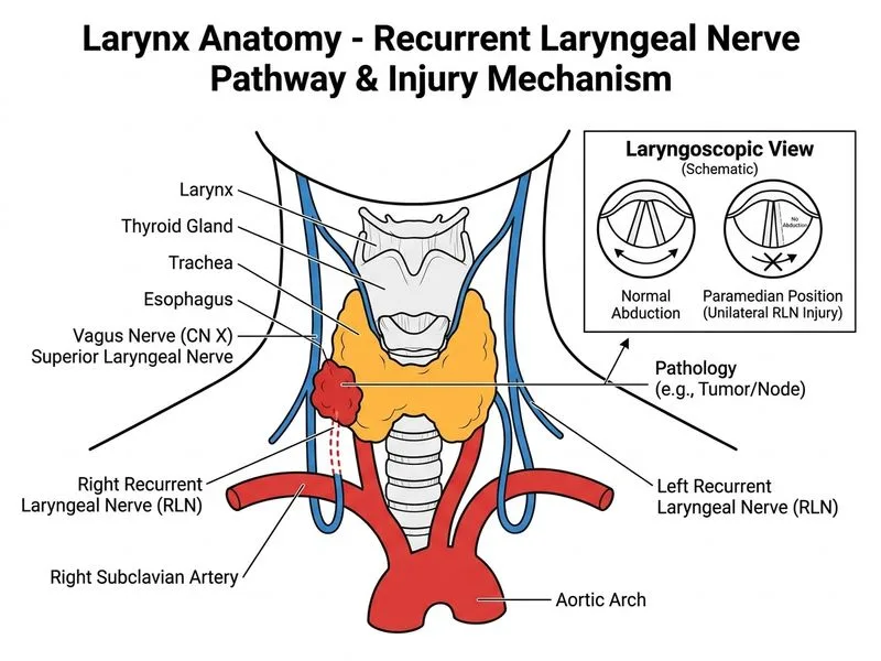 Larynx Anatomy diagram