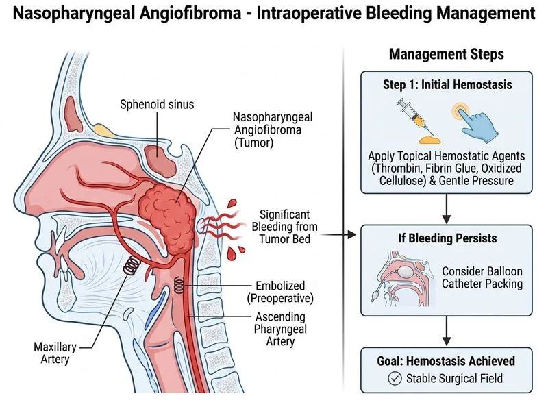 Nasopharyngeal Angiofibroma diagram