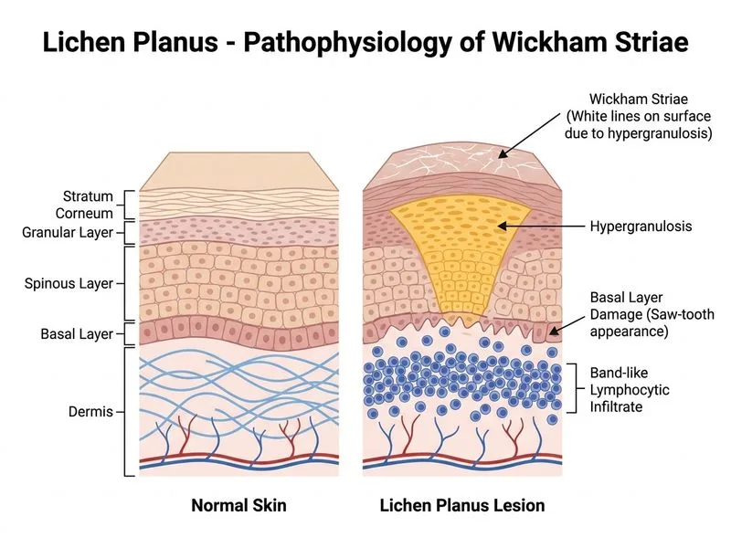 Lichen Planus diagram