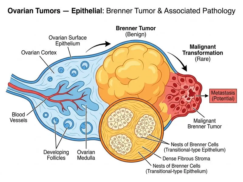 Ovarian Tumors — Epithelial diagram