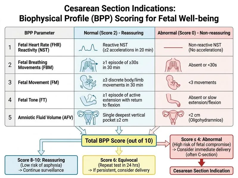 Cesarean Section Indications diagram