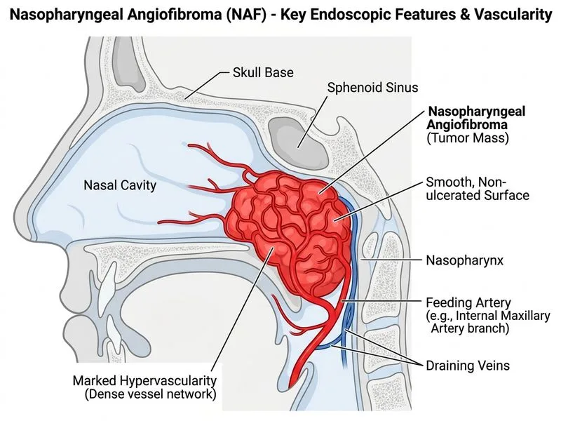 Nasopharyngeal Angiofibroma diagram