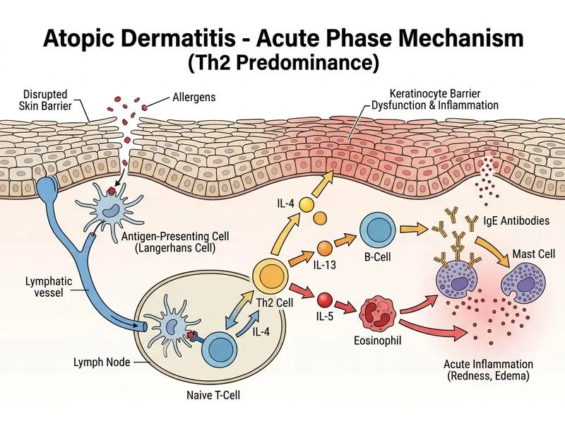 Atopic Dermatitis diagram