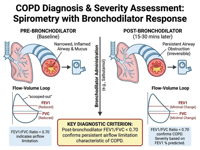 COPD Management diagram
