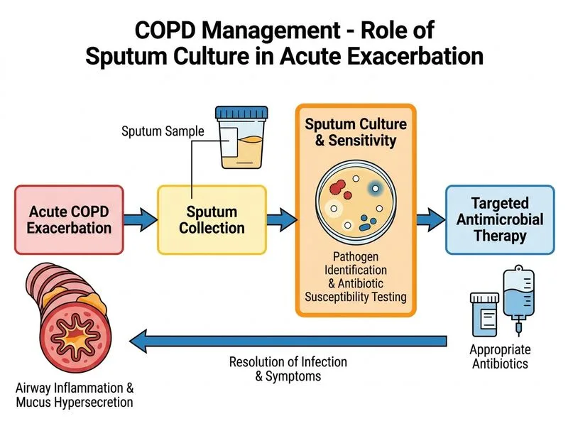 COPD Management diagram