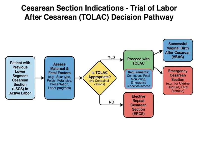 Cesarean Section Indications diagram