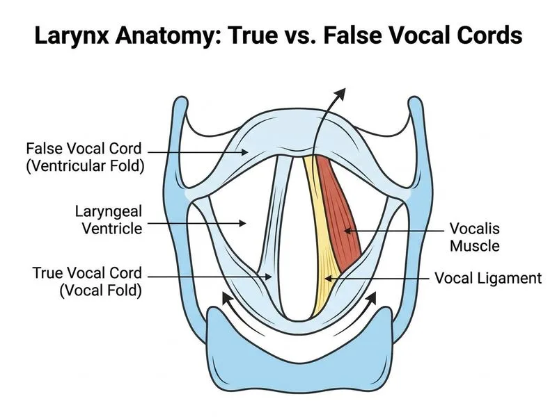 Larynx Anatomy diagram