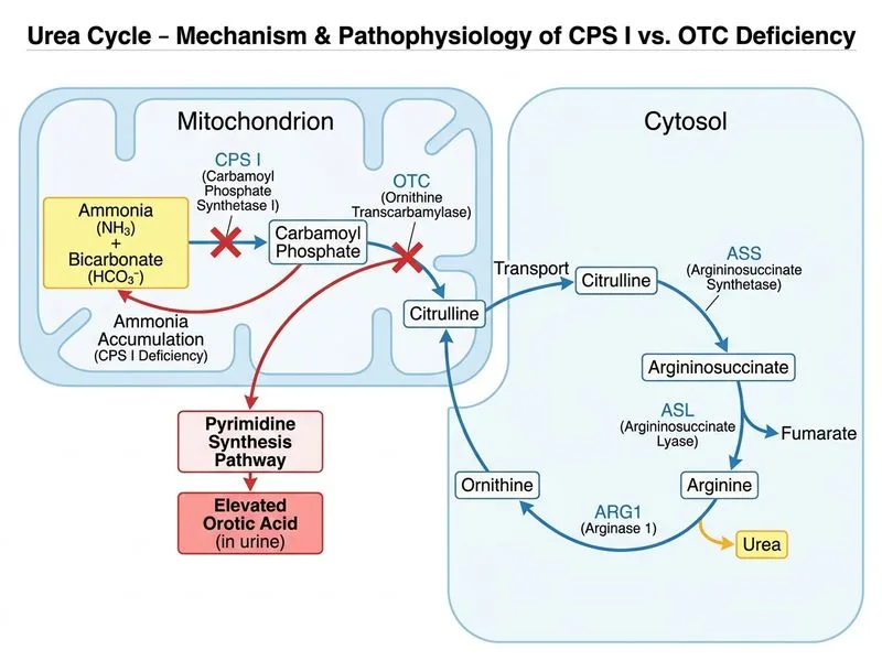 Urea Cycle diagram