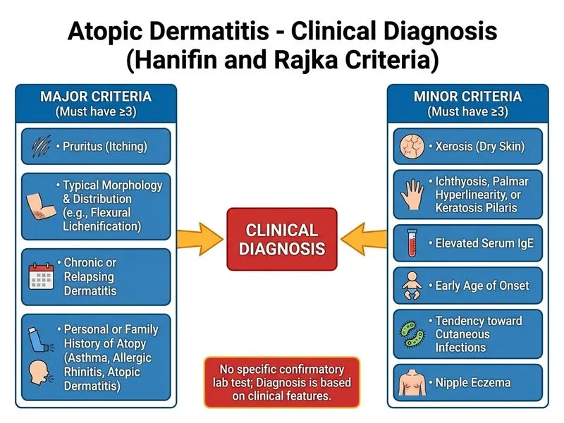 Atopic Dermatitis diagram