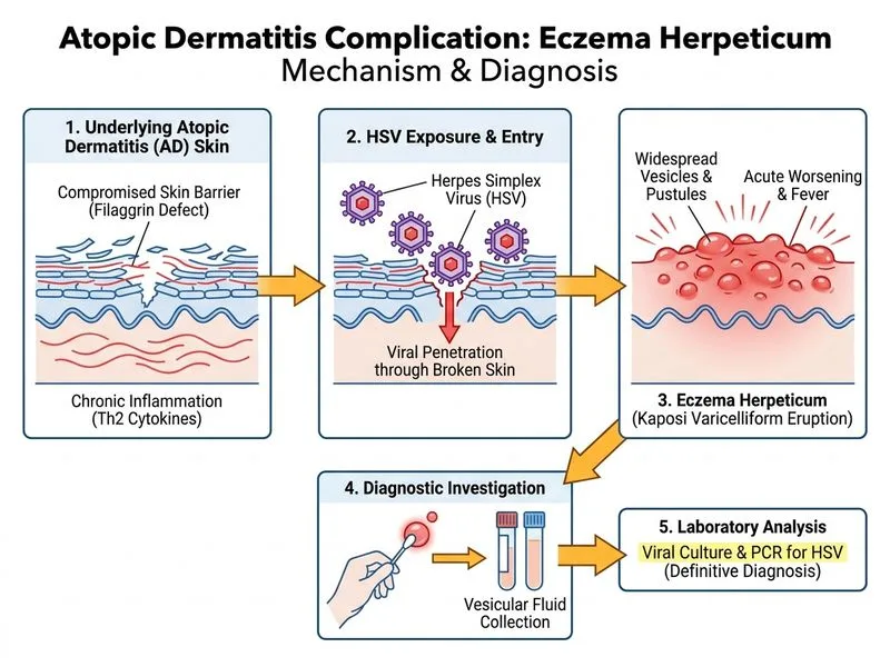 Atopic Dermatitis diagram