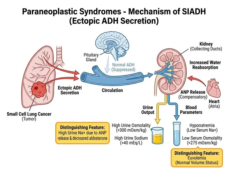 Paraneoplastic Syndromes diagram