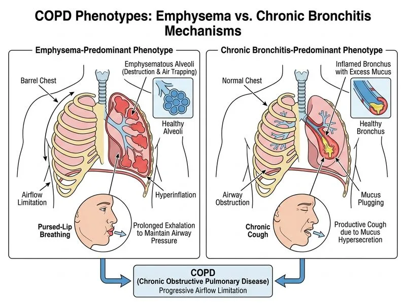 COPD Management diagram