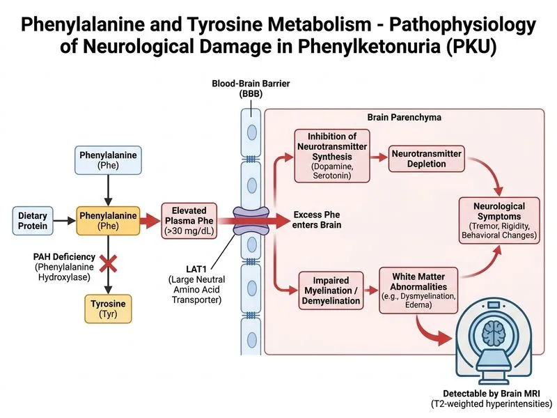 Phenylalanine and Tyrosine Metabolism diagram