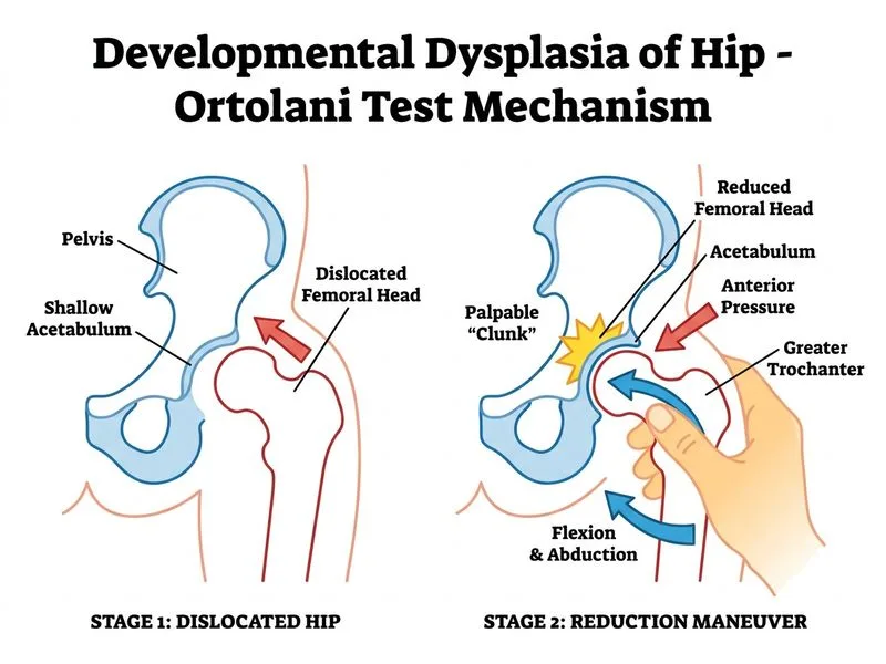 Developmental Dysplasia of Hip diagram
