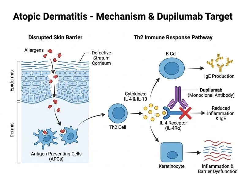 Atopic Dermatitis diagram