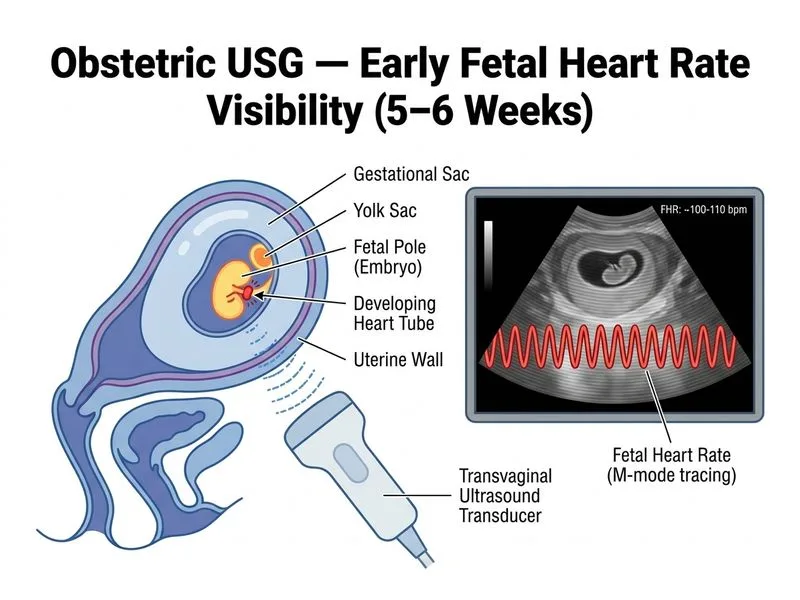 Obstetric USG — Anomalies and Dating diagram