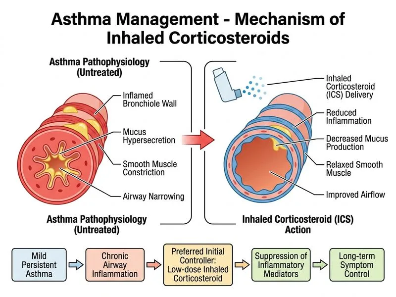 Asthma Management diagram