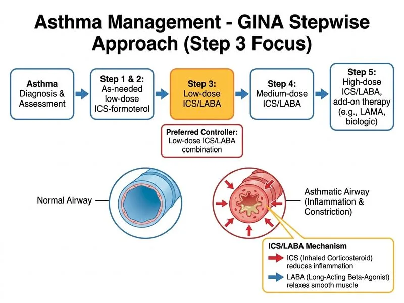Asthma Management diagram