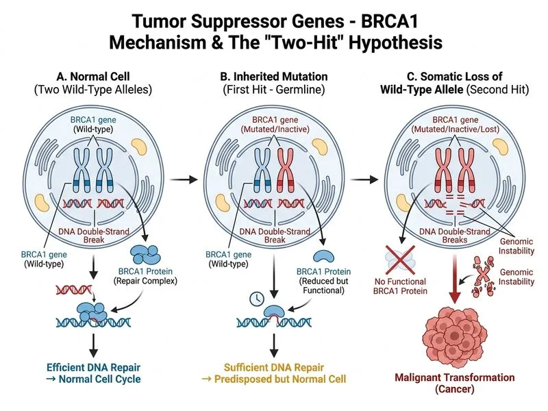 Tumor Suppressor Genes diagram