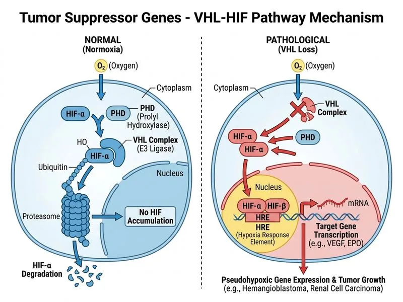 Tumor Suppressor Genes diagram