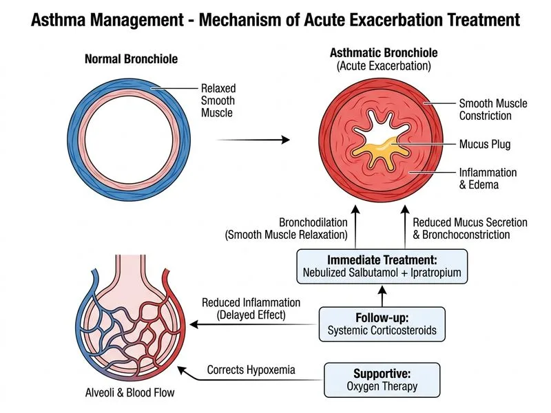 Asthma Management diagram