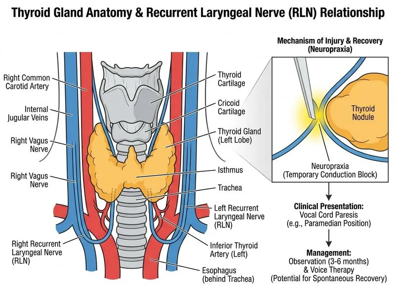 Thyroid Gland Anatomy diagram