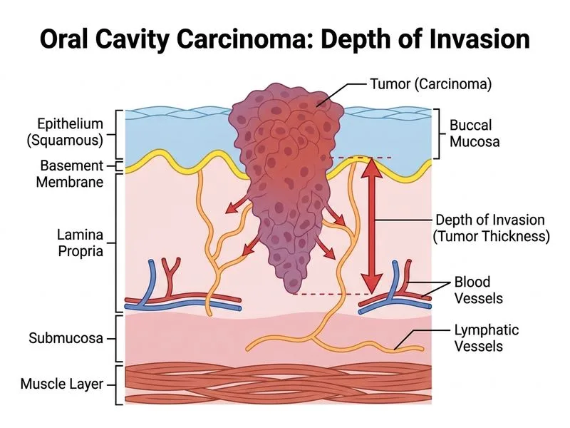 Oral Cavity Carcinoma diagram