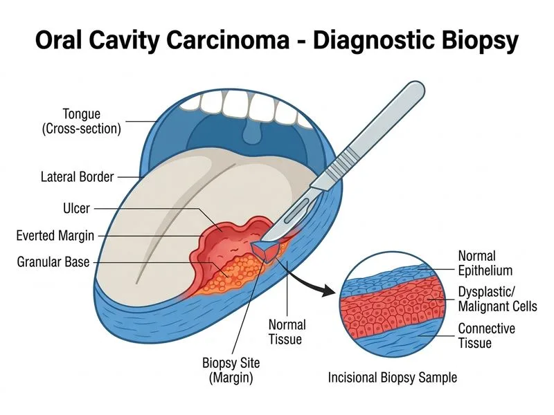 Oral Cavity Carcinoma diagram
