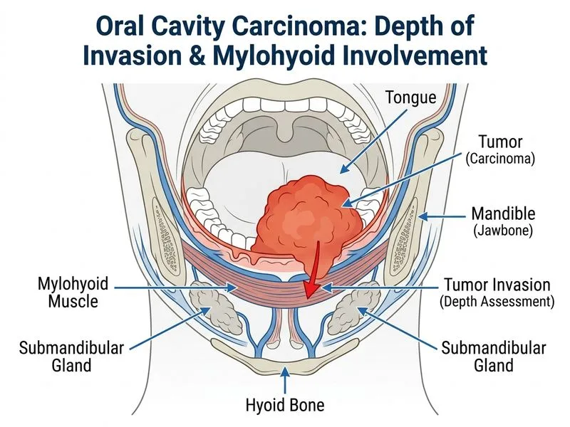 Oral Cavity Carcinoma diagram