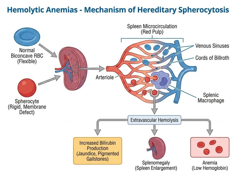Hemolytic Anemias diagram