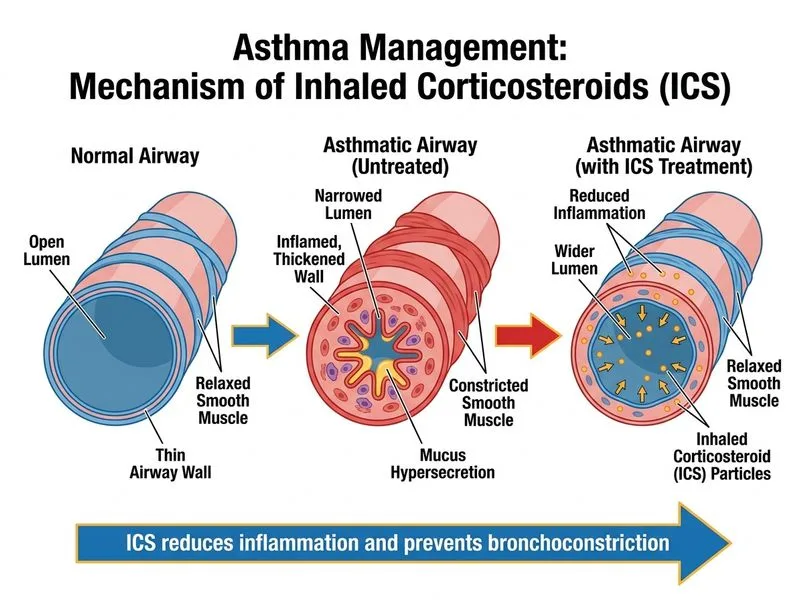 Asthma Management diagram