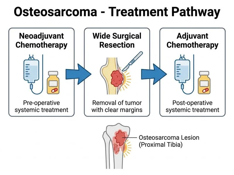 Osteosarcoma diagram