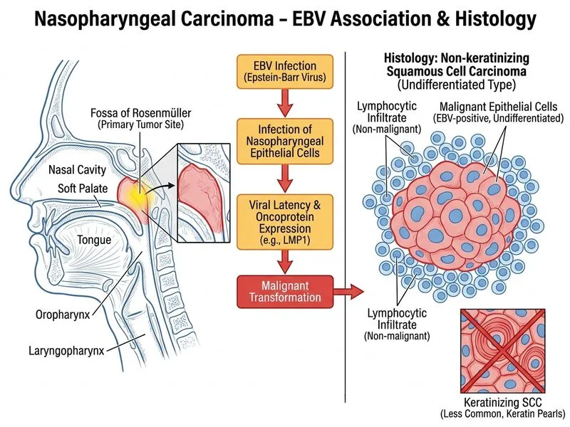 Nasopharyngeal Carcinoma diagram