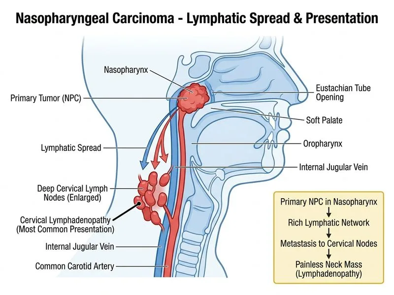 Nasopharyngeal Carcinoma diagram