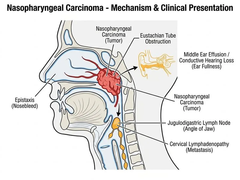 Nasopharyngeal Carcinoma diagram
