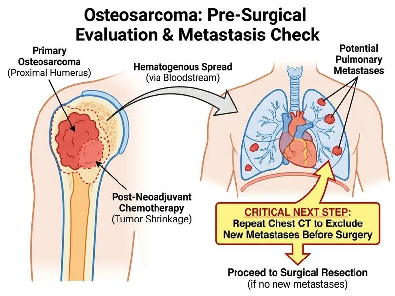 Osteosarcoma diagram